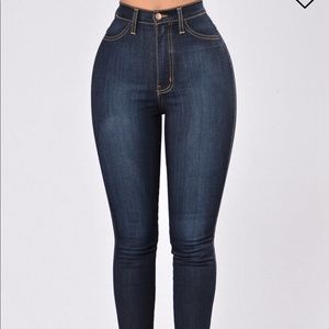 Fashion Nova High waist skinny jeans